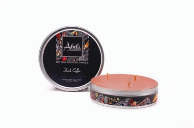 African Coffee Travel Candle